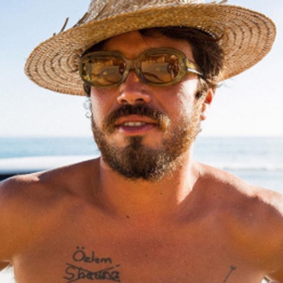 Crap Eyewear “The Bikini Vision” Sunglasses in Crystal Kelp Bio/Mustard - Picture 3 of 9